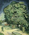 Kastanienbäume in der Blüte Vincent van Gogh